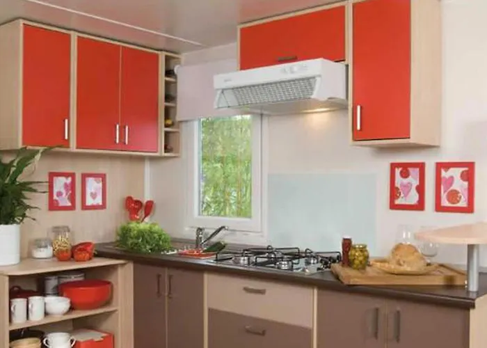 مكان تخييم Mobil Cosy A Avec Terrasse - Api-1-52-1182